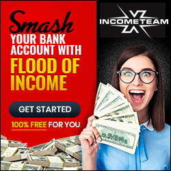 Smash your bank account with a flood of income — Get Started